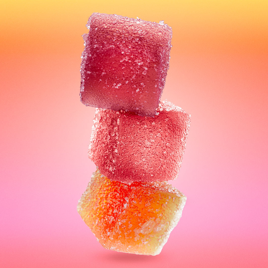 Yummy Gummy 600MG - Fruit Punch D9 Gummies - Hybrid