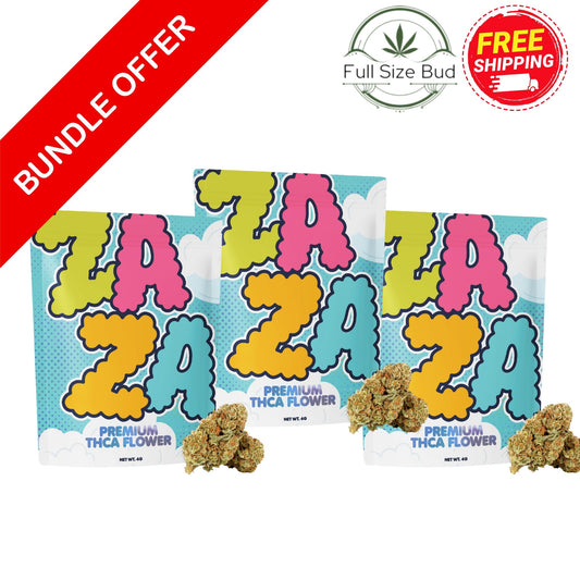 Zaza Elite Trio Flower Pack (Three 4 Gram Premium Flower)