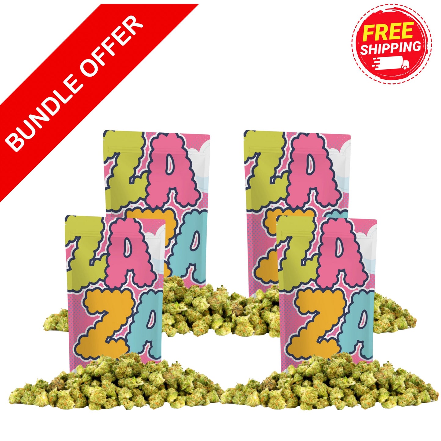 Zaza 2 Ounces (4 X 14 Grams of Littles)